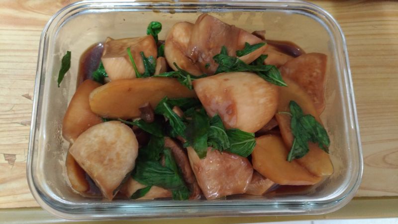 三杯杏鮑菇