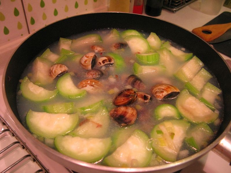 絲瓜蛤蠣湯
