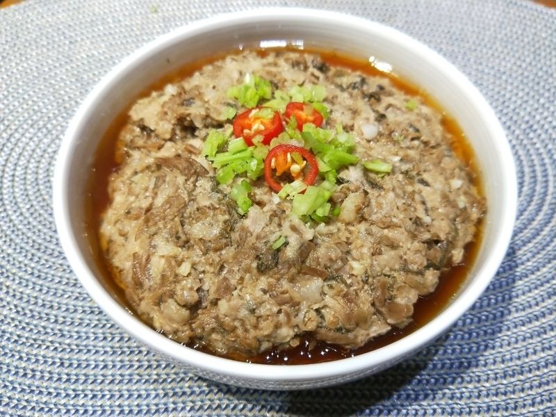 紹興梅干蒸肉