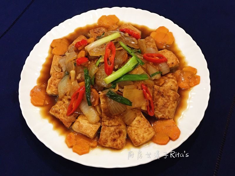 家常紅燒豆腐