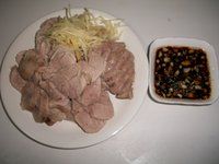 蒜泥腱肉(3人份)