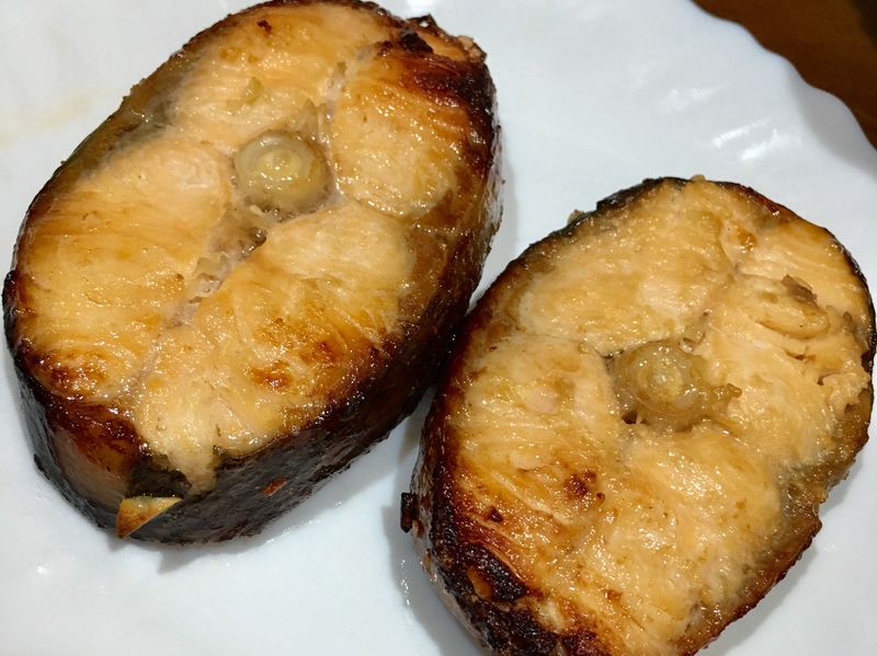 高蛋白「味增烤鮭魚」320卡
