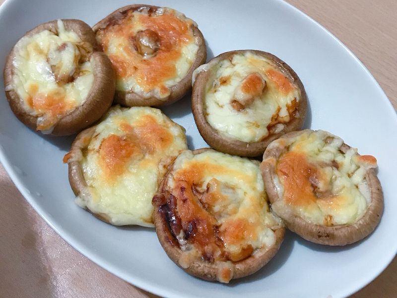 焗烤香菇簡單到沒朋友