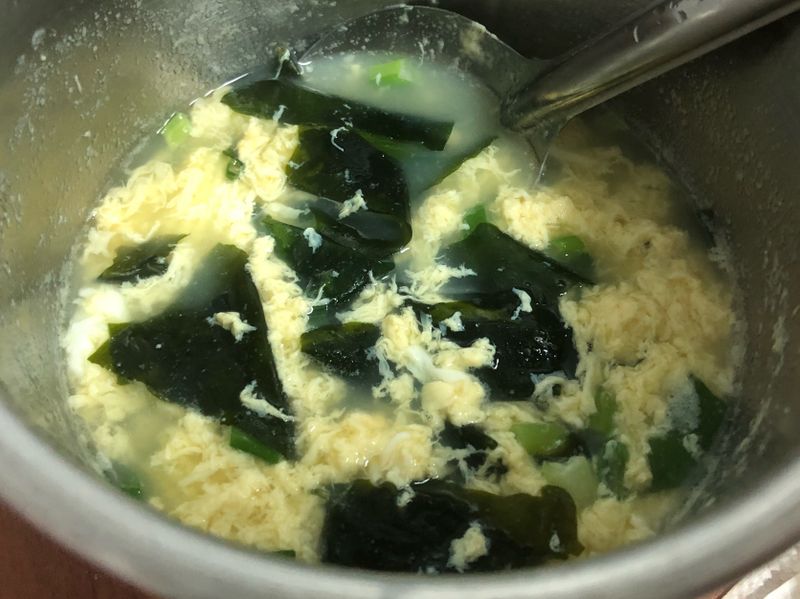 外食族～蛋花湯