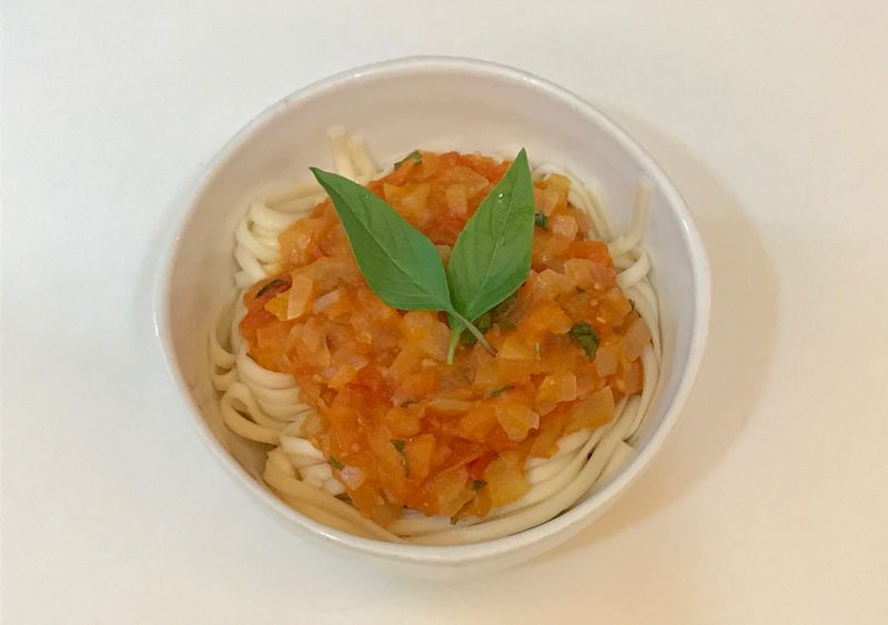 蕃茄羅勒麵