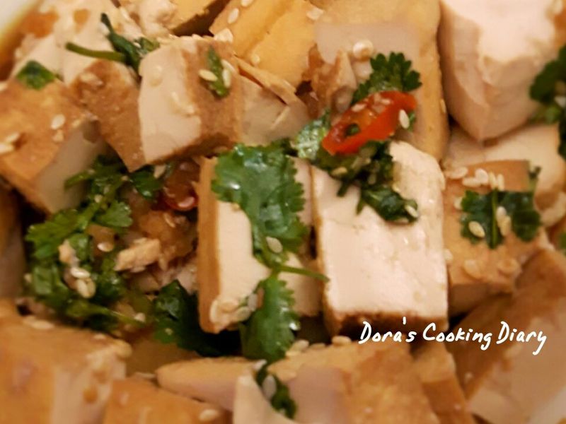 簡單涼拌油豆腐