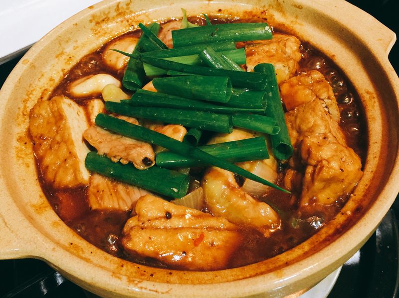 菱角豆腐燒