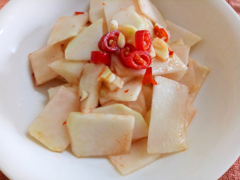 涼拌大頭菜