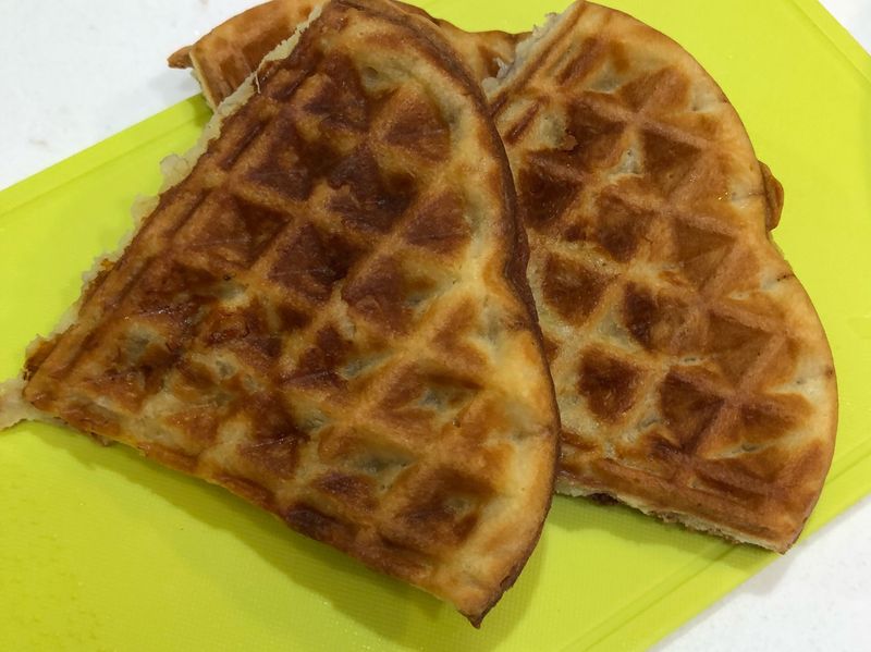香蕉鬆餅🥞自製鬆餅糊簡單安心又好吃🤤
