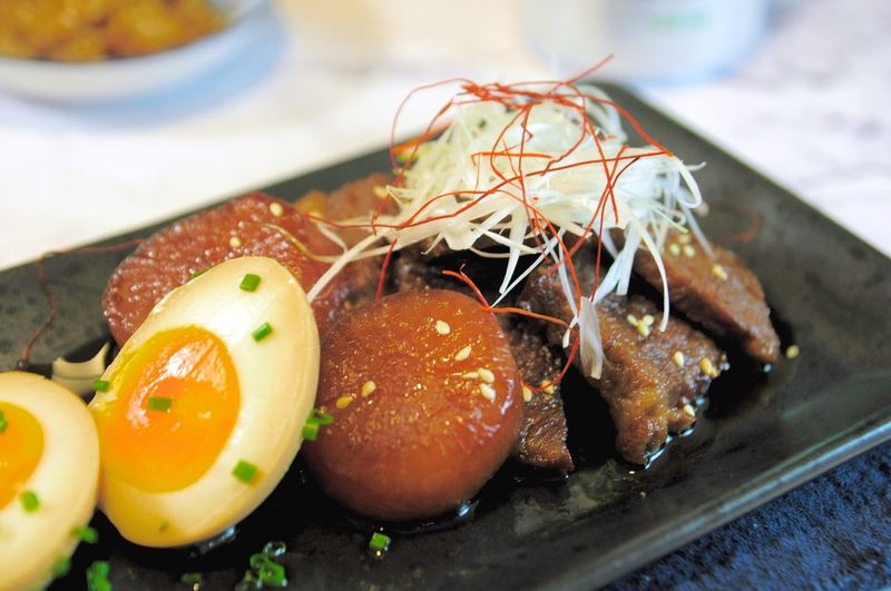 居酒屋風的牛肉大根煮