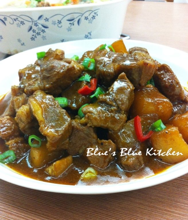 孜然蘿蔔燒肉