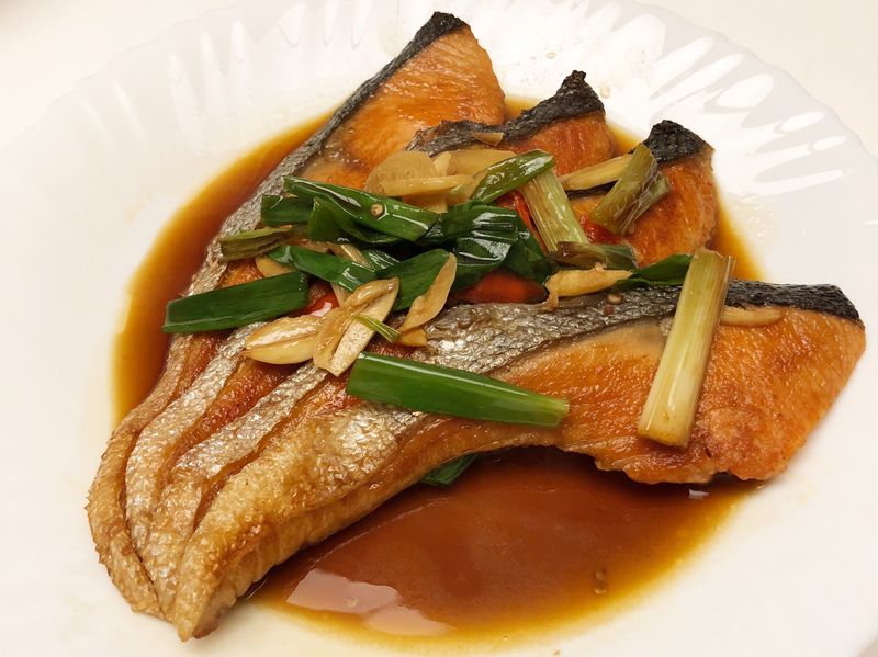 紅燒鮭魚
