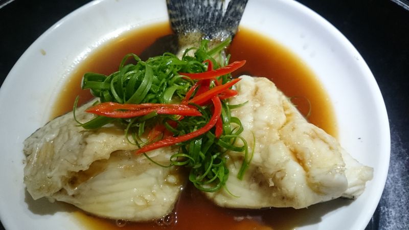 清蒸珍珠龍膽（龍虎斑蝶切）