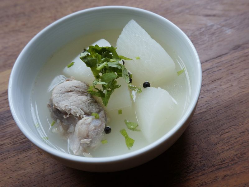 馬告蘿蔔排骨湯