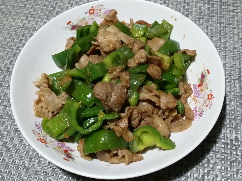 沙茶青椒豬肉♡