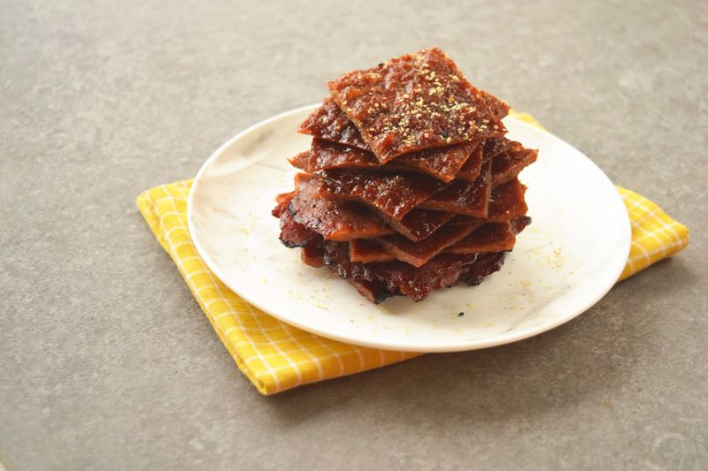 小烤箱自製豬肉乾(影片食譜)