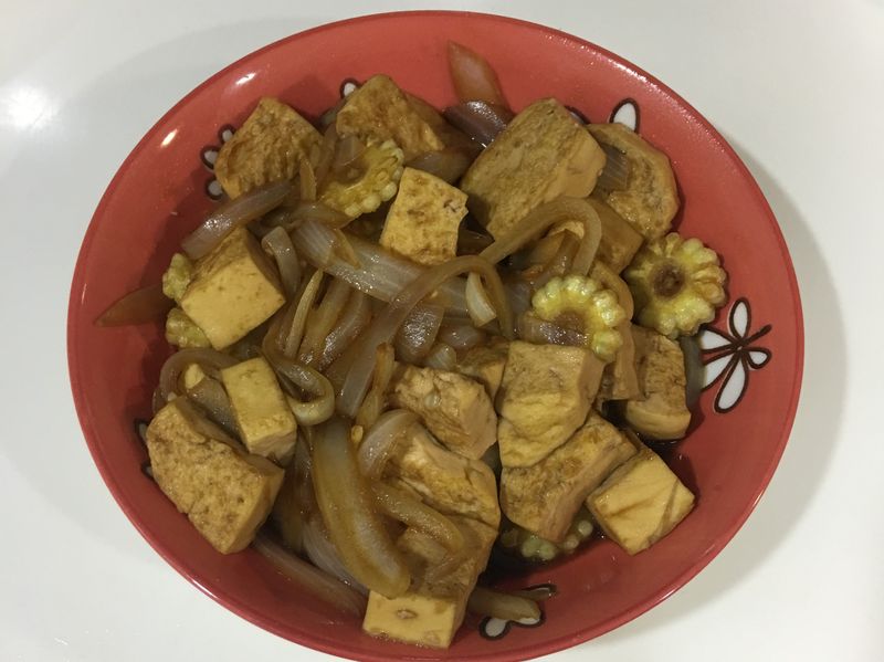 鐵板豆腐