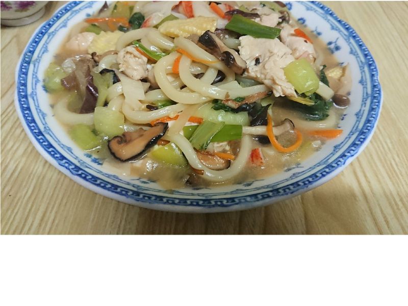 日式炒烏龍麵(附上溫泉蛋作法)