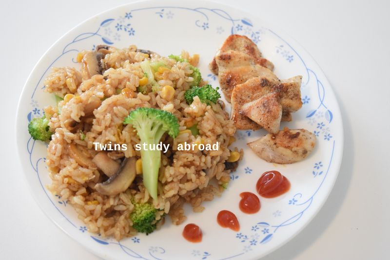 沙茶時蔬炒飯