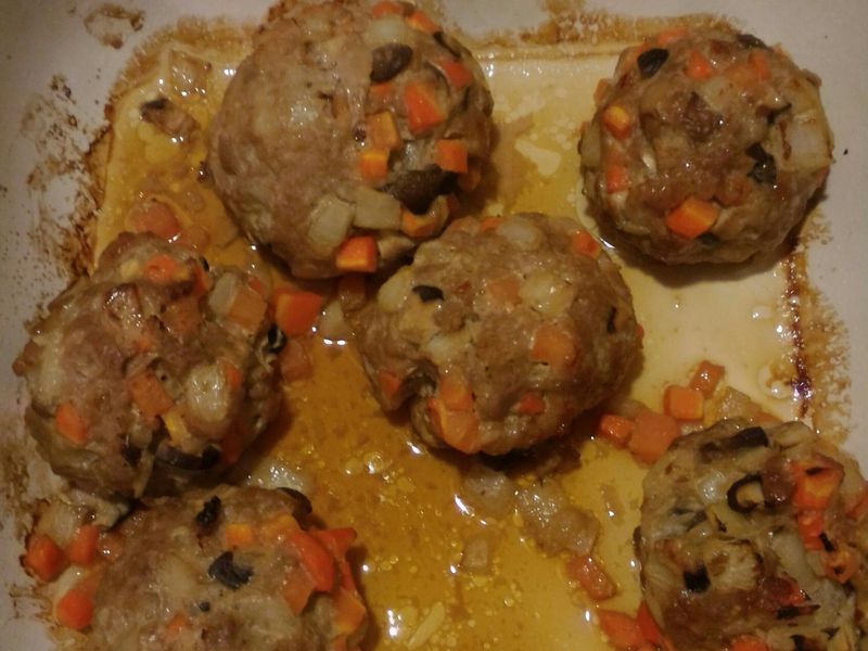 自製蔬菜肉丸