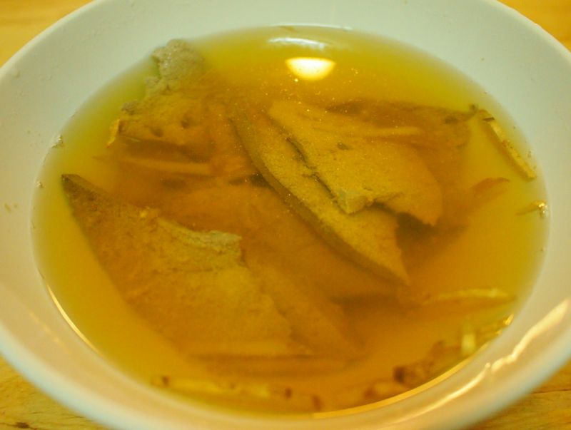 薑絲豬肝湯