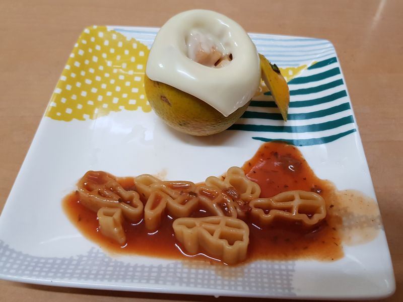 橙汁義大利麵
