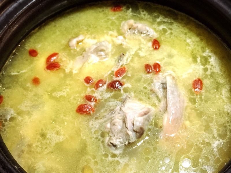 蒜頭雞湯