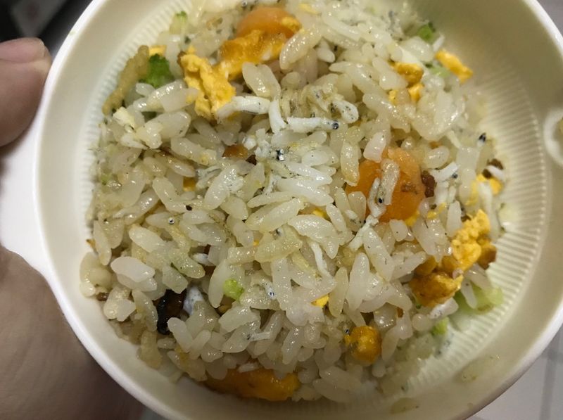 寶寶副食品❤️鮮蔬吻仔魚蛋炒飯（7M+)