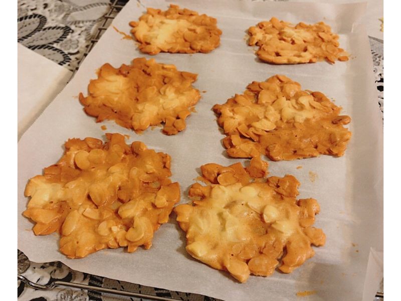 酥脆杏仁瓦片