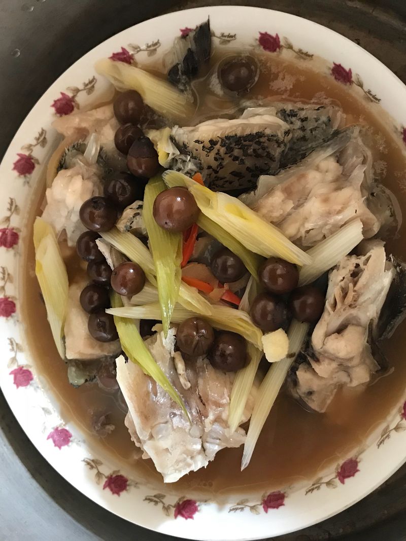 ♡破布子蒸石斑魚♡