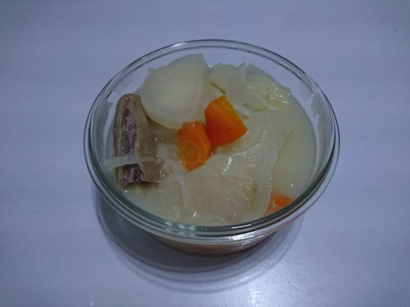 蘿蔔豬尾湯(電鍋版)
