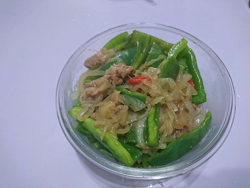青椒炒肉絲