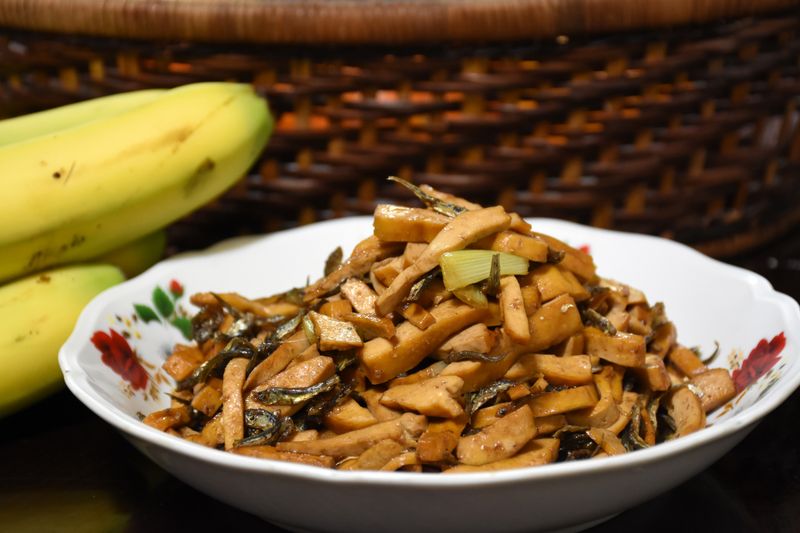 小魚乾炒豆干
