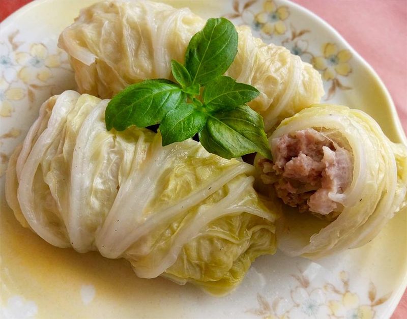 味噌白菜捲