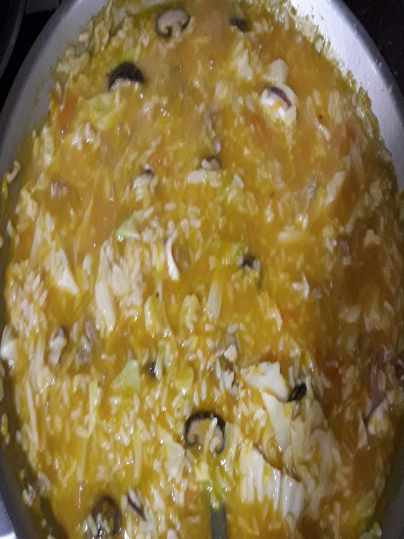 高麗菜南瓜粥
