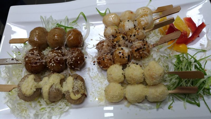 香烤魚丸串