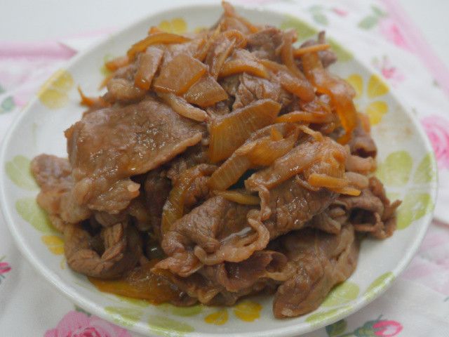 牛肉時雨煮