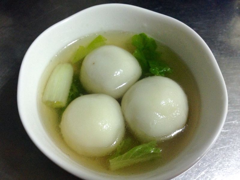 豬肉湯圓