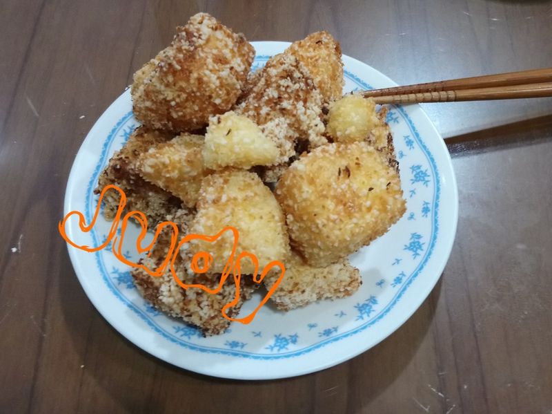 椰香炸鮮奶