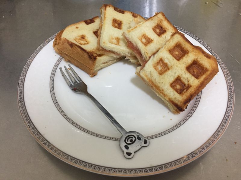 吐司大變身《鬆餅機》