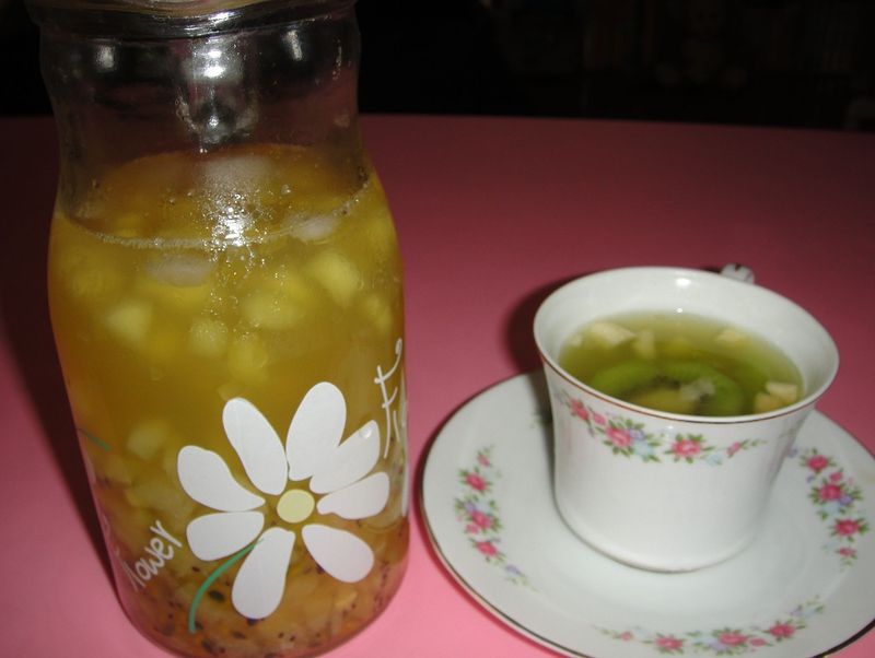 《小資女元氣充電》雙色奇異果水果茶