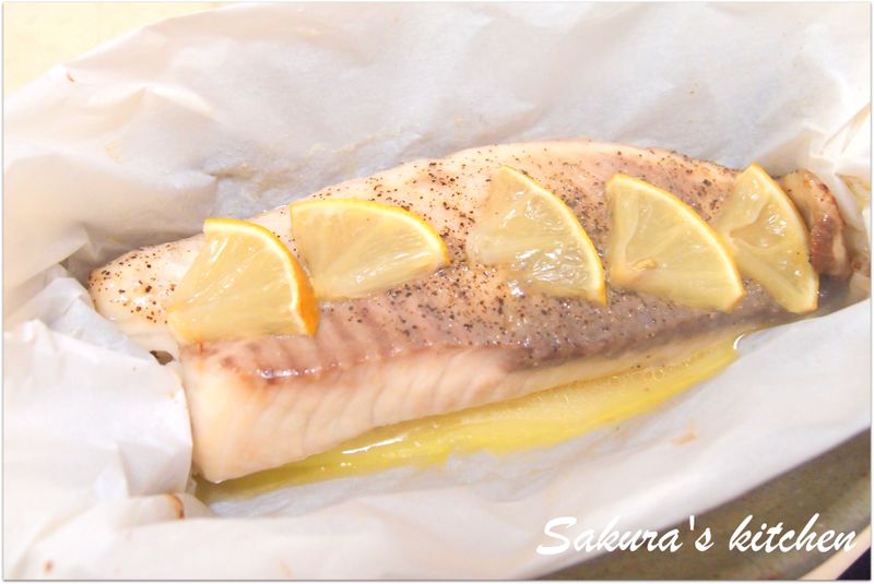 ♥我的手作料理♥  烤紙包魚
