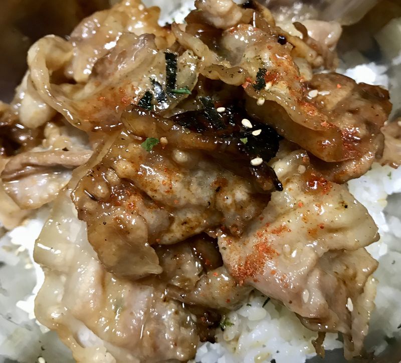 豬肉丼飯