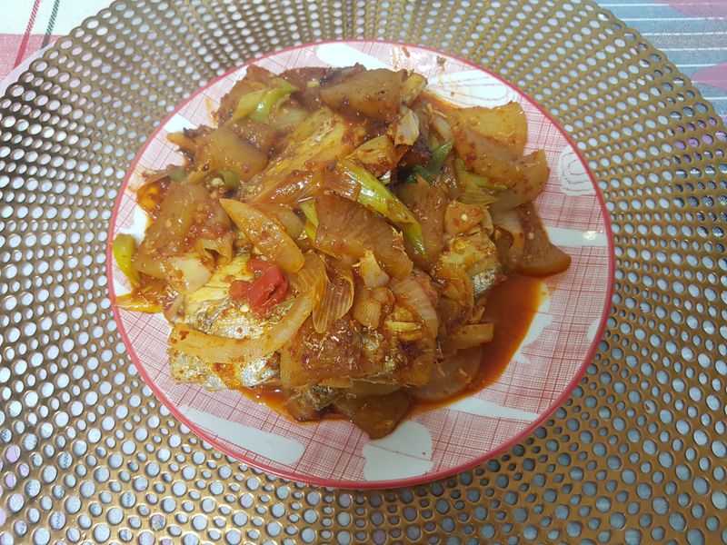 (韓式) 醬燒白帶魚 갈치조림