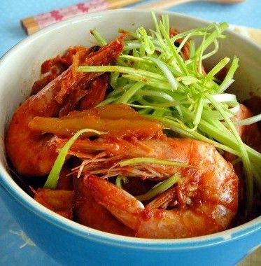 韓式泡菜蝦