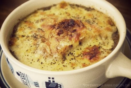 法式洋蔥湯(兩人份食譜)