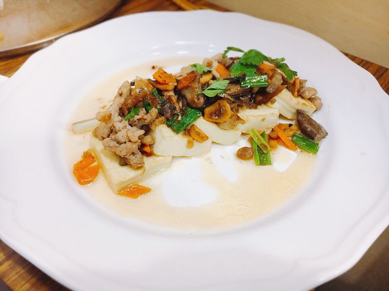 XO醬蔥燒豆腐