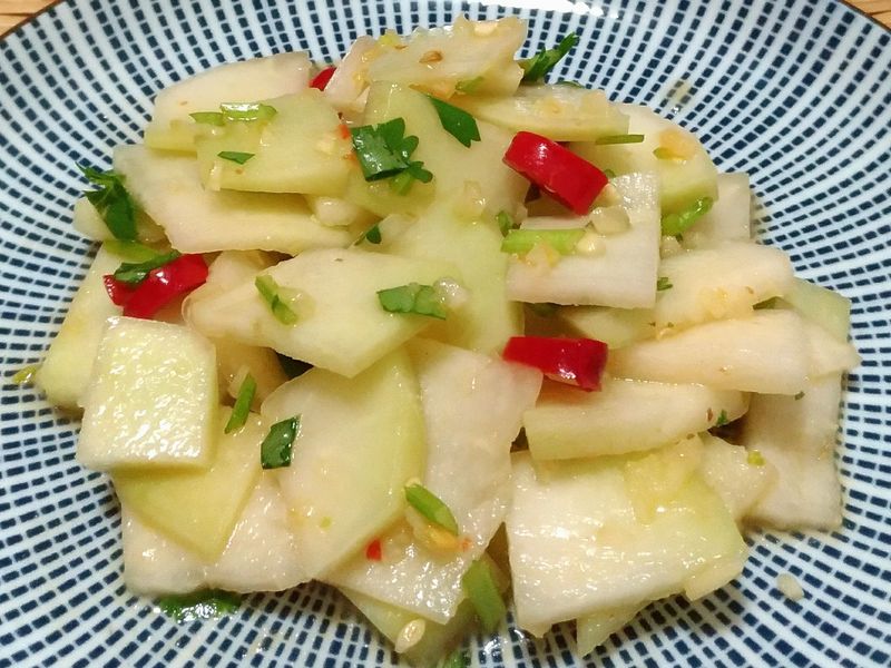 涼拌大頭菜