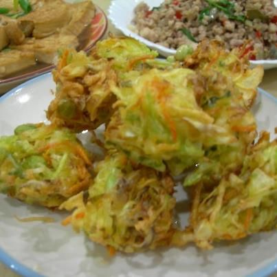 炸胡瓜蔬菜丸子