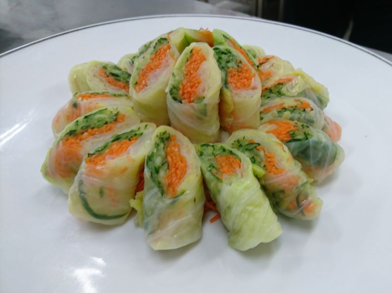 傳統蔬菜捲